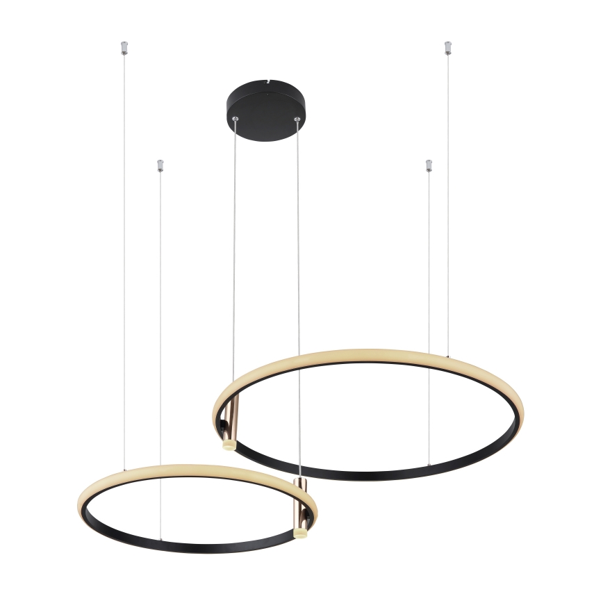 Globo - LED pendel dæmpbar LED/55W/230V 2700-6000K sort + fjernbetjening