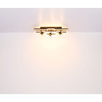 Globo - LED loftlampe LED/48W/230V + 3xGU10/5W 3000K 27x72 cm