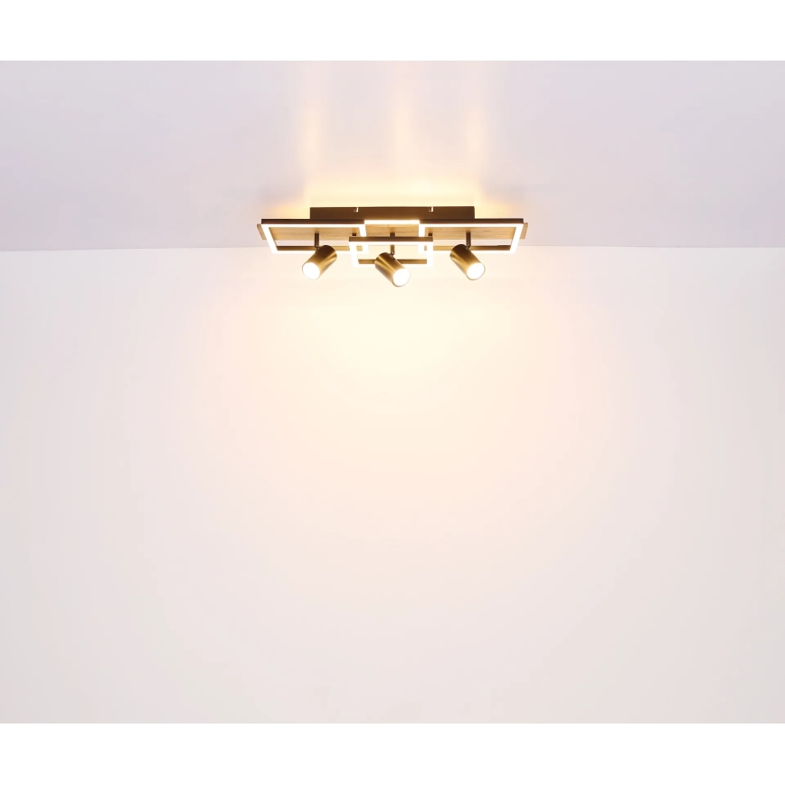 Globo - LED loftlampe LED/48W/230V + 3xGU10/5W 3000K 27x72 cm