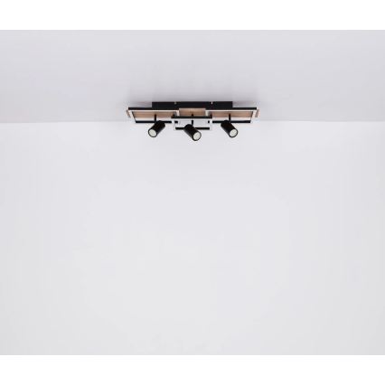Globo - LED loftlampe LED/48W/230V + 3xGU10/5W 3000K 27x72 cm