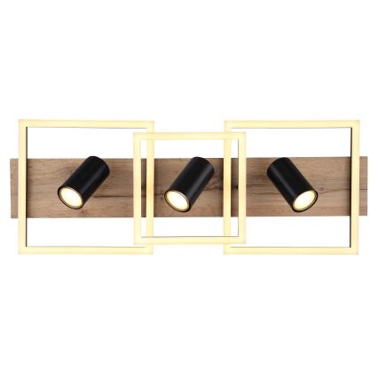 Globo - LED loftlampe LED/48W/230V + 3xGU10/5W 3000K 27x72 cm