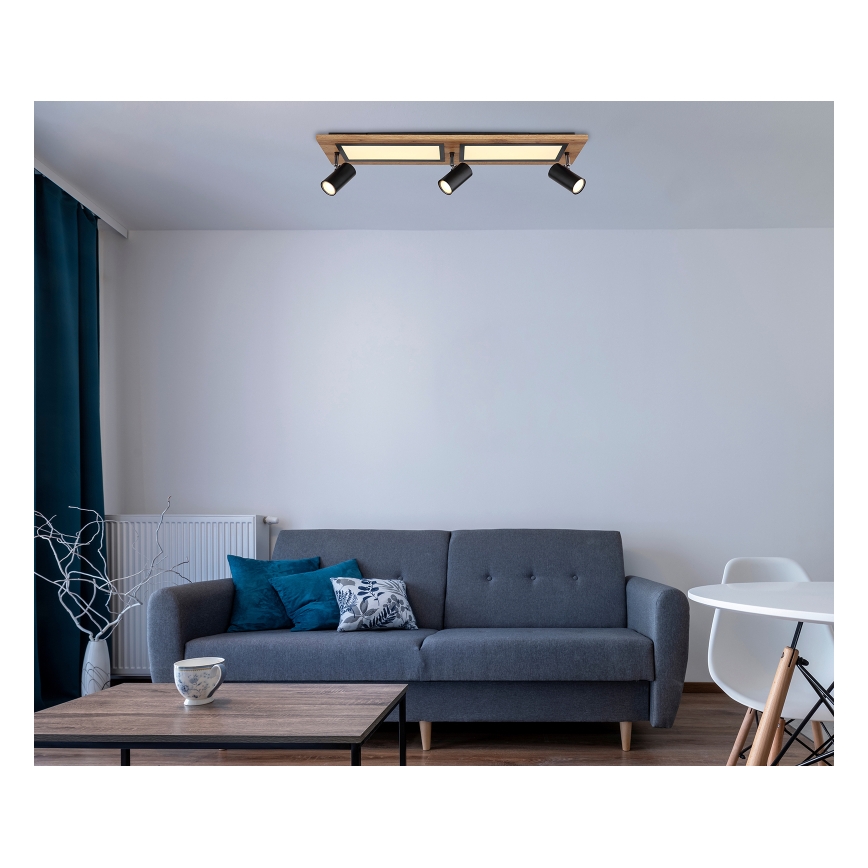 Globo - LED spotlampe LED/24W/230V + 3xGU10/5W