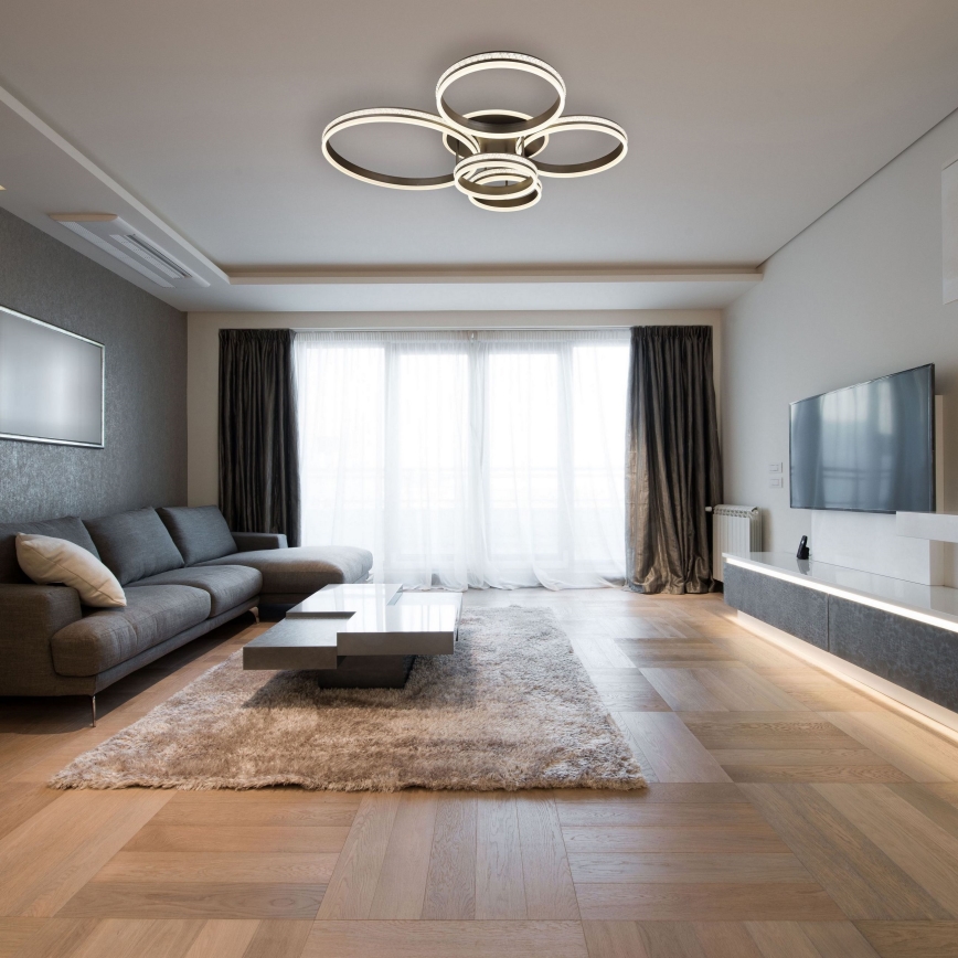 Globo - LED loftlampe dæmpbar LED/120W/230V 2700K-6000K + fjernbetjening