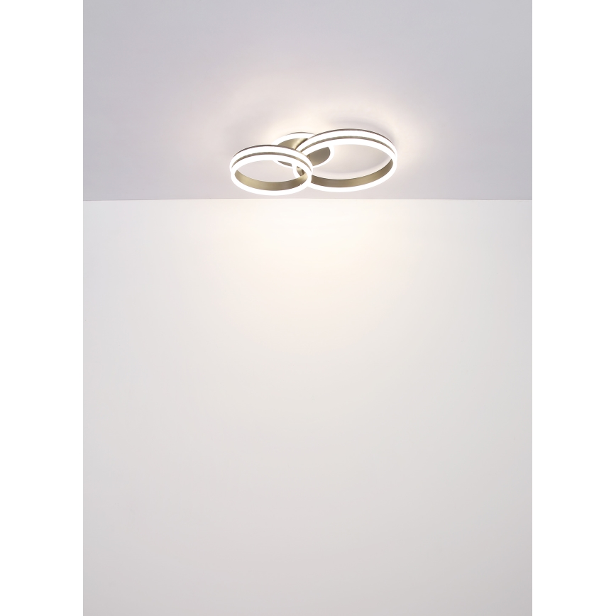 Globo - LED dæmpbar loftlampe LED/50W/230V 2700K-6000K + fjernbetjening