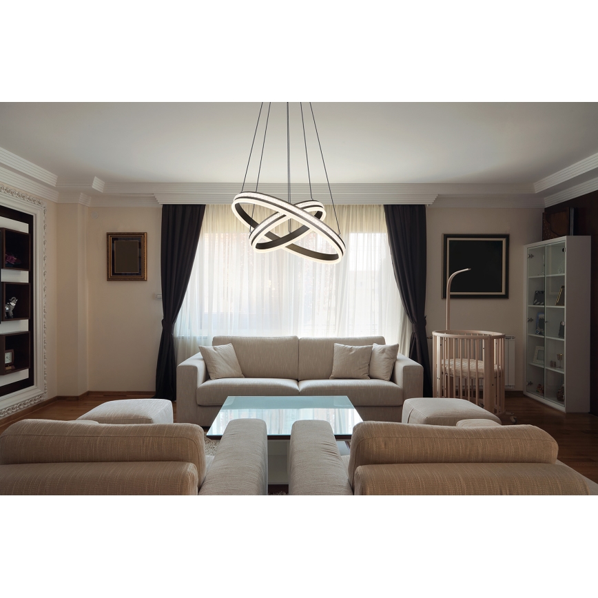 Globo - LED pendel dæmpbar LED/60W/230V 2700K-6000K + fjernbetjening