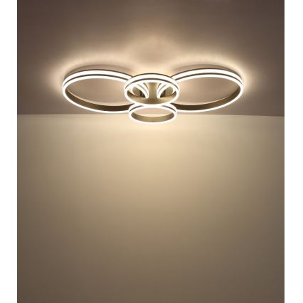 Globo - LED loftlampe LED/39W/230V 2700/4500/6500K 106x60 cm antracit