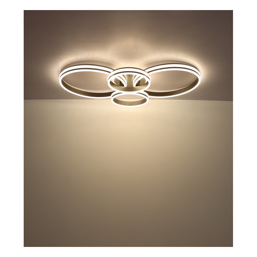 Globo - LED loftlampe LED/39W/230V 2700/4500/6500K 106x60 cm antracit