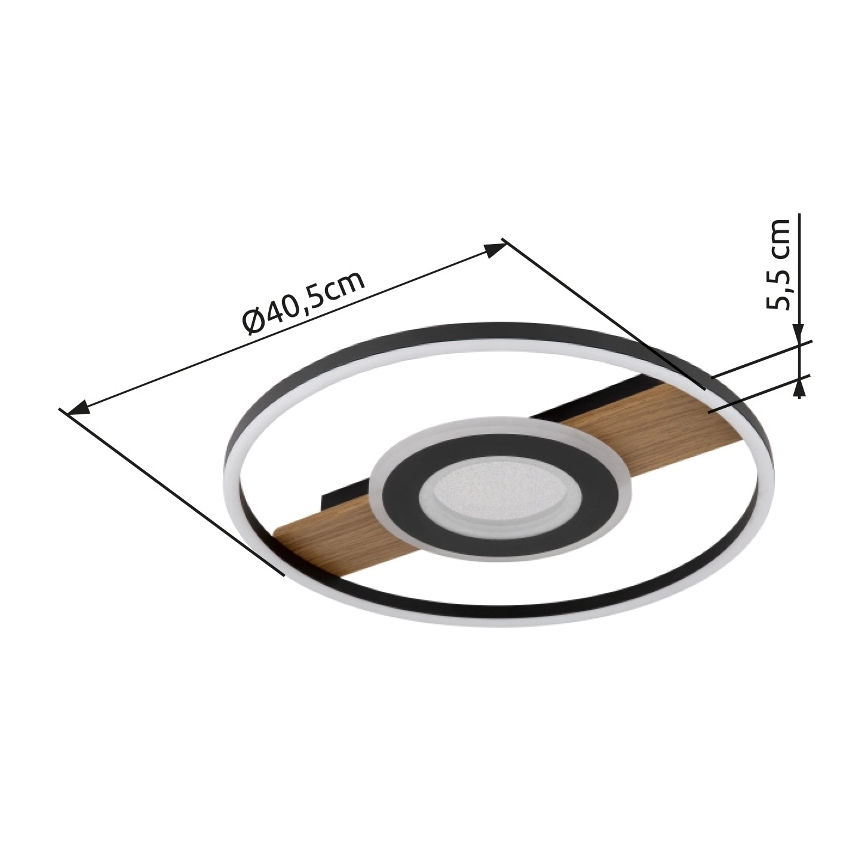 Globo - LED loftlampe LED/24W/230V