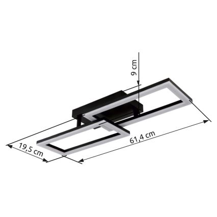 Globo - LED loftlampe LED/20W/230V