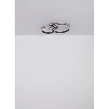 Globo - LED Dæmpbar loftlampe LED/50W/230V 2700-6000K 50x75 cm + fjernbetjening