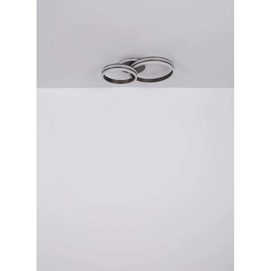 Globo - LED Dæmpbar loftlampe LED/50W/230V 2700-6000K 50x75 cm + fjernbetjening