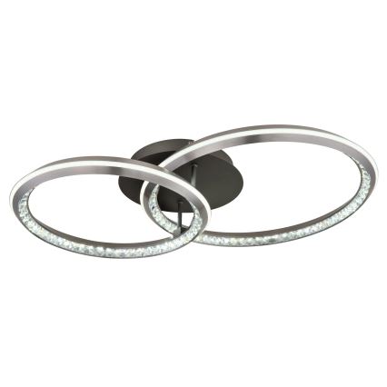 Globo - LED Dæmpbar loftlampe LED/50W/230V 2700-6000K 50x75 cm + fjernbetjening