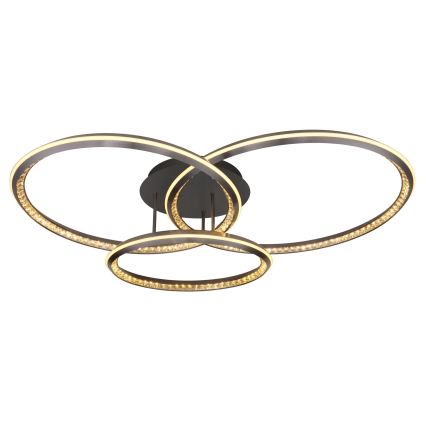 Globo - Dæmpbar LED-loftlampe LED/72W/230V 2700-6000K 50x75 cm + fjernbetjening