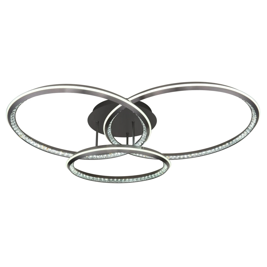 Globo - Dæmpbar LED-loftlampe LED/72W/230V 2700-6000K 50x75 cm + fjernbetjening