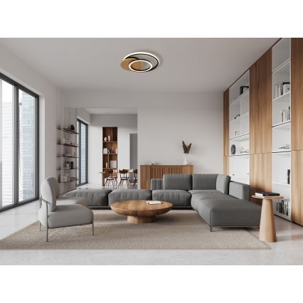 Globo - LED loftlampe LED/24W/230V sort