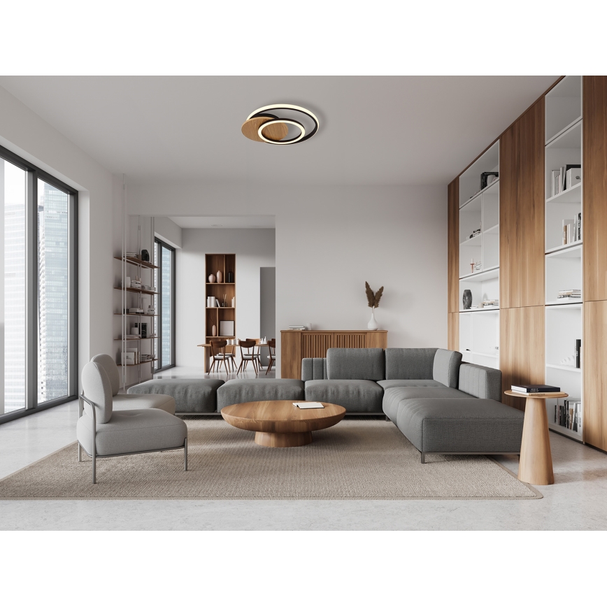 Globo - LED loftlampe LED/24W/230V sort