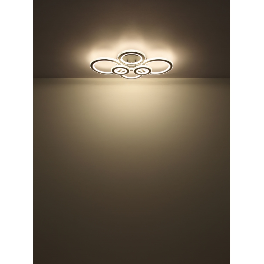 Globo - LED loftlampe dæmpbar LED/60W/230V 2700-6000K 56x78 cm antracit + fjernbetjening