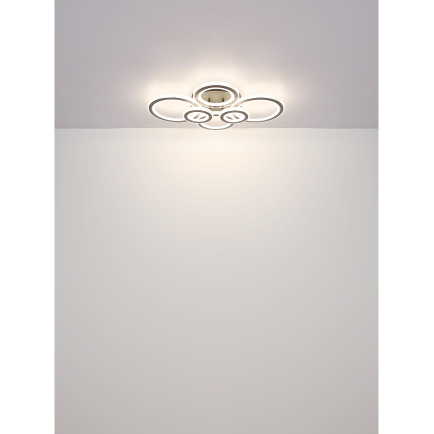 Globo - LED loftlampe dæmpbar LED/60W/230V 2700-6000K 56x78 cm antracit + fjernbetjening