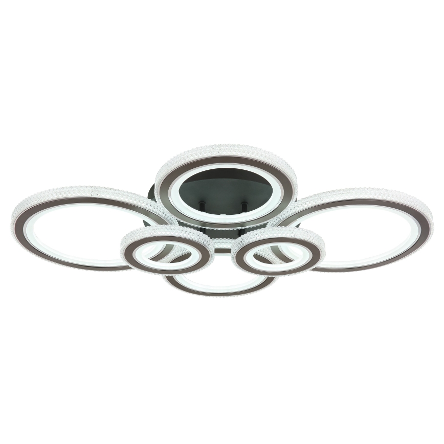Globo - LED loftlampe dæmpbar LED/60W/230V 2700-6000K 56x78 cm antracit + fjernbetjening