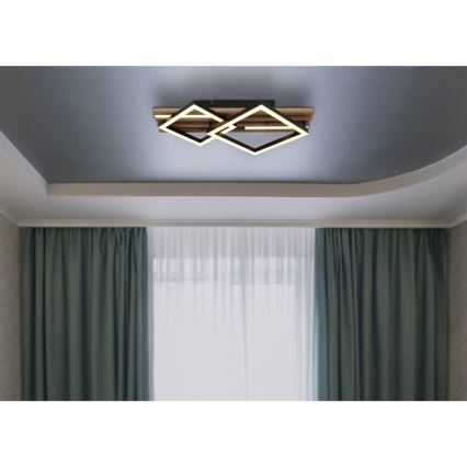 Globo - LED loftlampe ED/18W/230V + LED/7W 3000K 31x47,5 cm