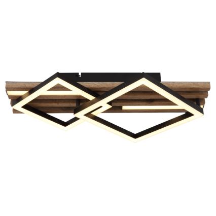 Globo - LED loftlampe ED/18W/230V + LED/7W 3000K 31x47,5 cm