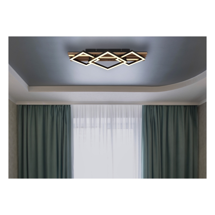 Globo - LED loftlampe LED/24W/230V + LED/8W 3000K 31x61cm