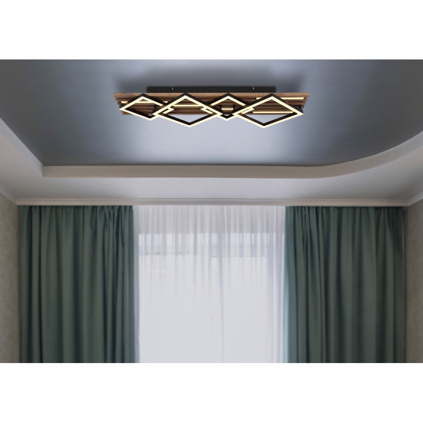 Globo - LED-loftarmatur LED/30W/230V + LED/12W 3000K 31x82cm