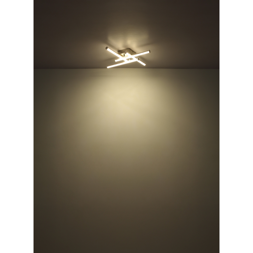 Globo - LED loftlampe LED/24W/230V 4000K mat krom