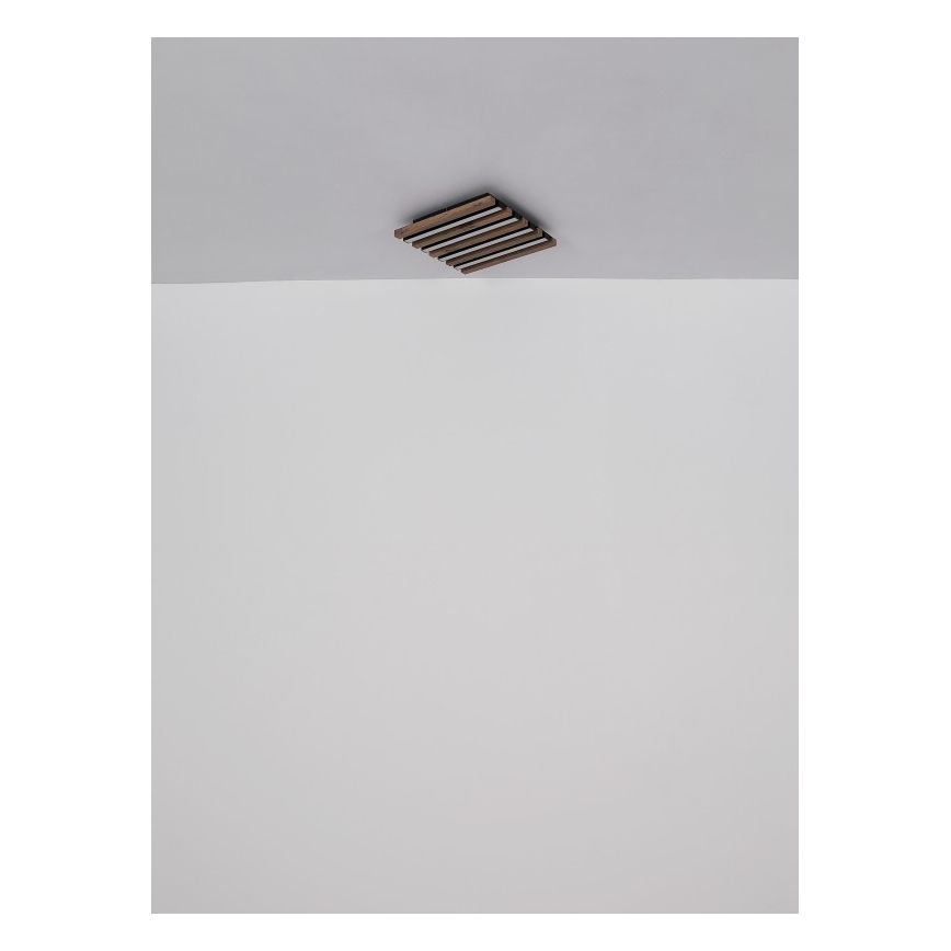Globo - LED loftlampe LED/30W/230V 3000K 45x45 cm træ