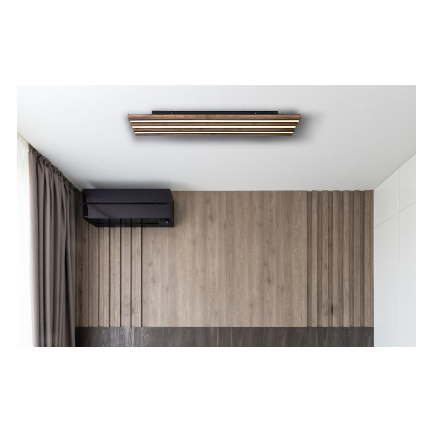 Globo - LED loftlampe LED/30W/230V 3000K 80x20 cm træ