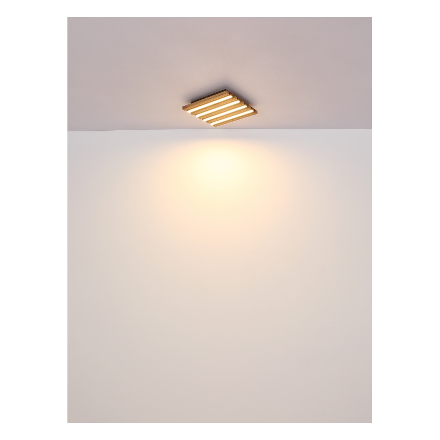 Globo - LED loftlampe LED/30W/230V 3000K 80x20 cm træ
