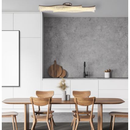 Globo - LED loftlampe LED/35W/230V 3200K 18x108 cm mat krom