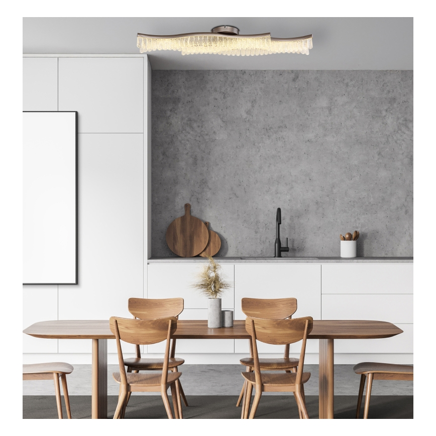 Globo - LED loftlampe LED/35W/230V 3200K 18x108 cm mat krom