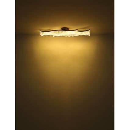 Globo - LED loftlampe LED/35W/230V 3200K 18x108 cm guldfarvet