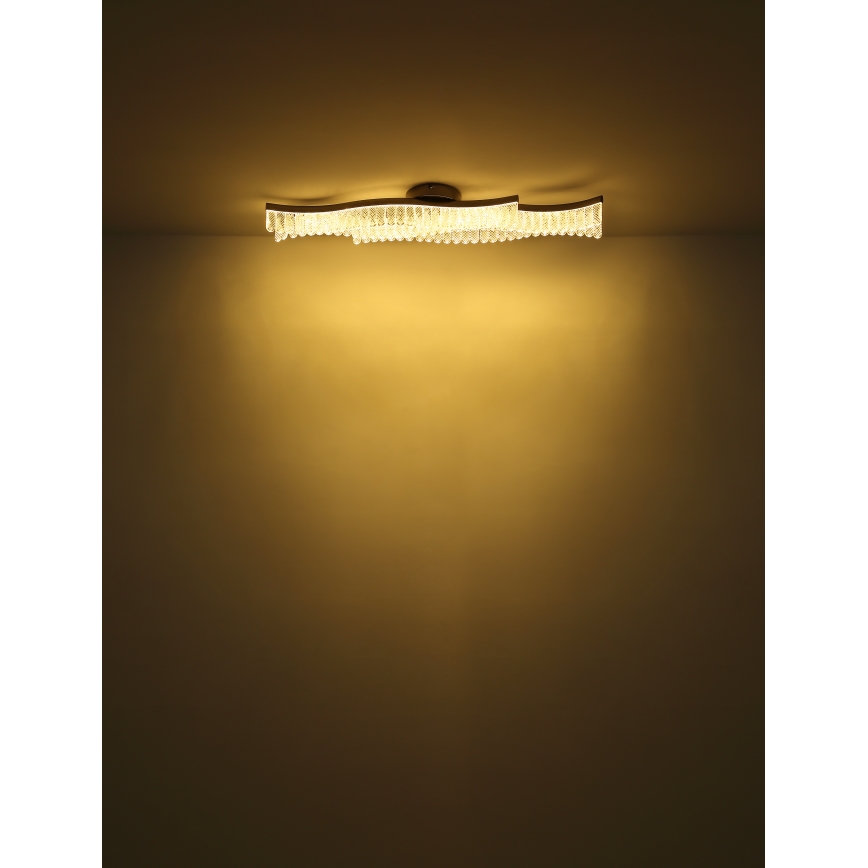 Globo - LED loftlampe LED/35W/230V 3200K 18x108 cm guldfarvet