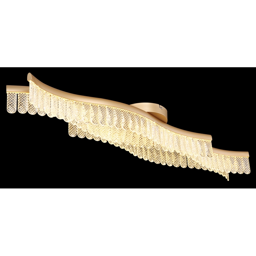 Globo - LED loftlampe LED/35W/230V 3200K 18x108 cm guldfarvet