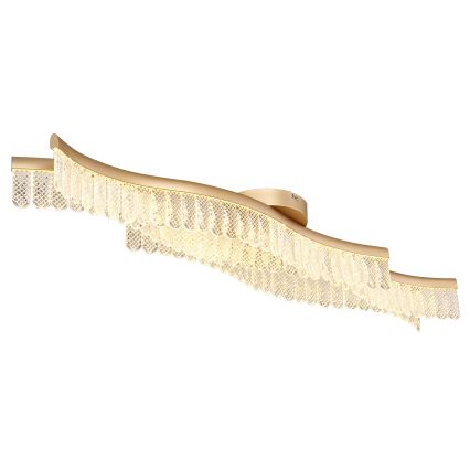 Globo - LED loftlampe LED/35W/230V 3200K 18x108 cm guldfarvet