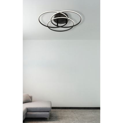Globo - LED loftlampe LED/40W/230V 4000K diameter 45,6 cm sort