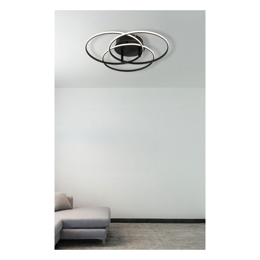 Globo - LED loftlampe LED/40W/230V 4000K diameter 45,6 cm sort