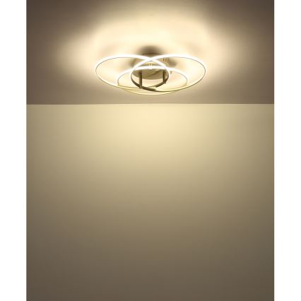 Globo - LED loftlampe LED/40W/230V 4000K diameter 45,6 cm mat krom