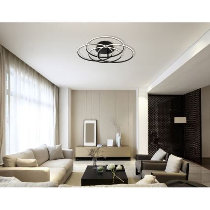 Globo - LED loftlampe LED/55W/230V 4000K diameter 51,5 cm sort