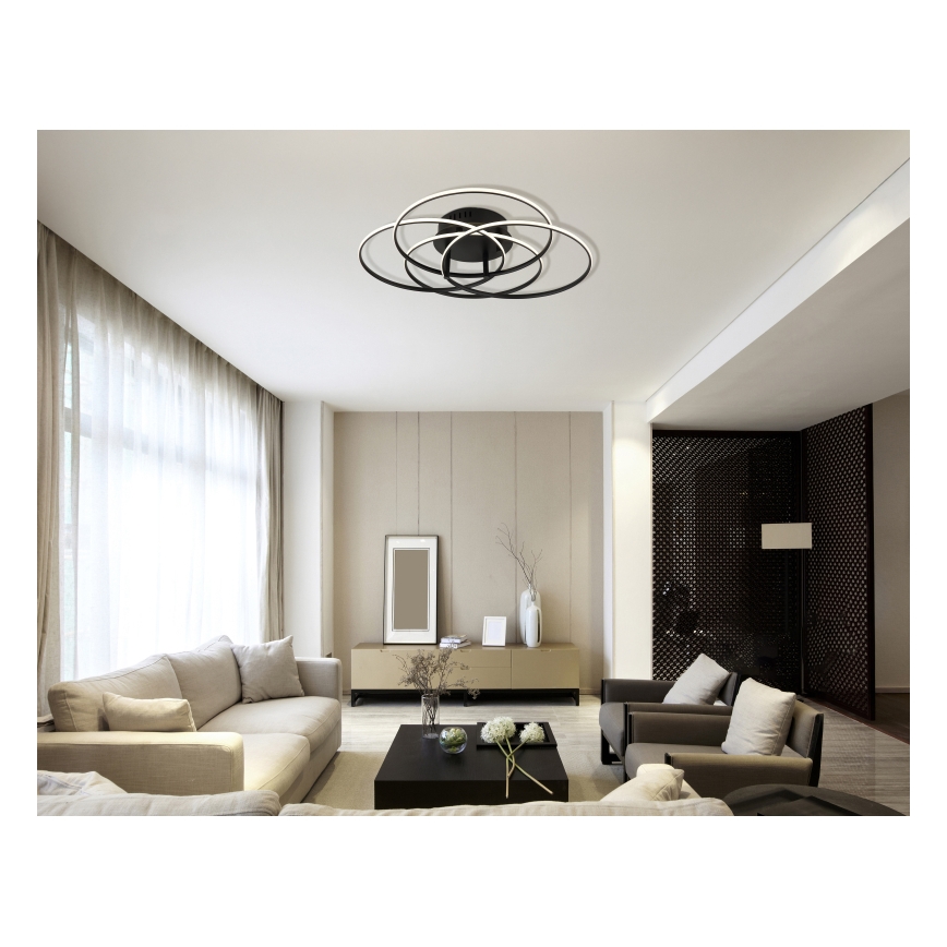 Globo - LED loftlampe LED/55W/230V 4000K diameter 51,5 cm sort