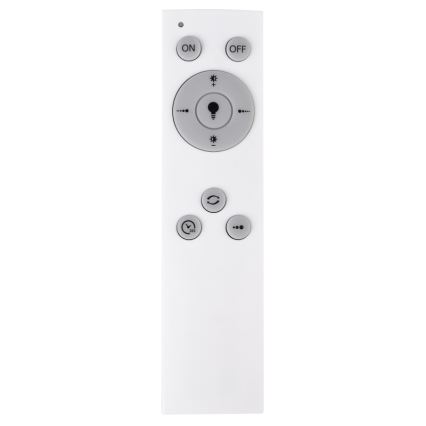 Globo - Dæmpbar LED-loftlampe LED/40W/230V 2700-6500K 32,5x87,5 cm brun/sort + fjernbetjening