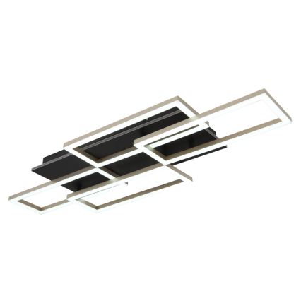Globo - LED dæmpbar loftlampe LED/40W/230V 2700-6500K 32,5x87,5 cm sort + fjernbetjening