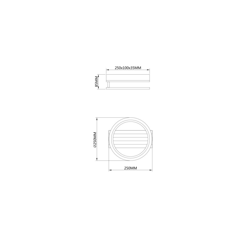 Globo - LED loftlampe LED/10W/230V 3000/4200/600K