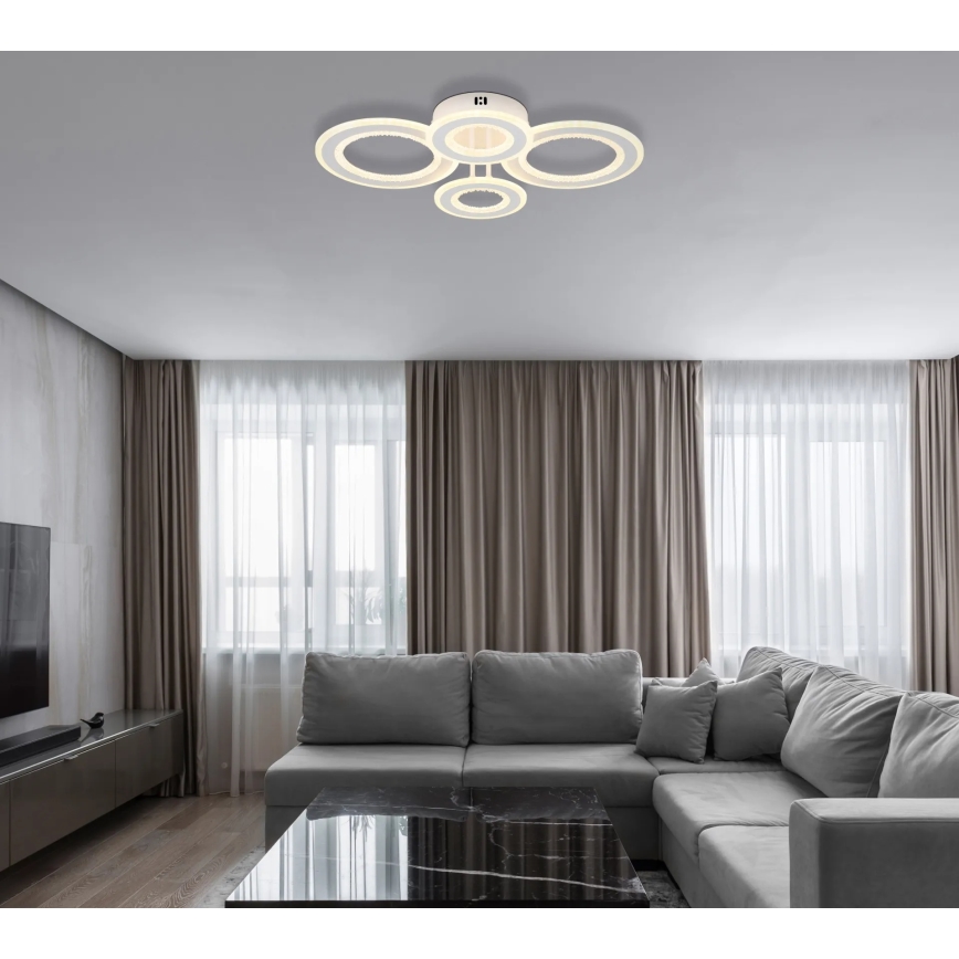 Globo - LED-loftlampe LED/54W/230V 3000/4200/6000K 59x42 cm