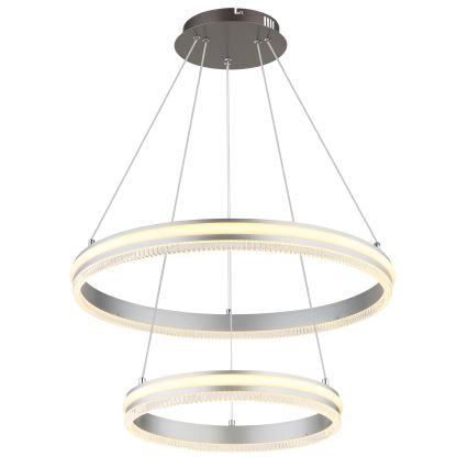 Globo - LED dæmpbar lysekrone på kabel LED/60W/230V 2700-6000K + fjernbetjening