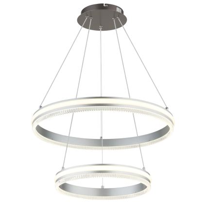 Globo - LED dæmpbar lysekrone på kabel LED/60W/230V 2700-6000K + fjernbetjening