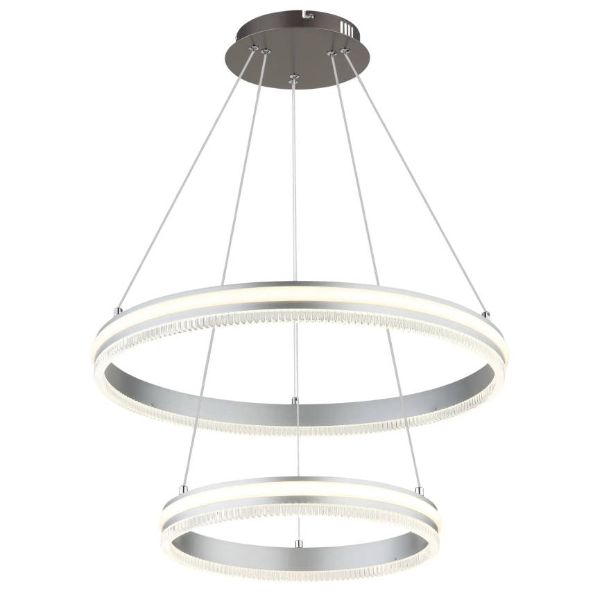 Globo - LED dæmpbar lysekrone på kabel LED/60W/230V 2700-6000K + fjernbetjening