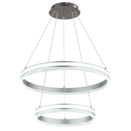 Globo - LED dæmpbar lysekrone på kabel LED/60W/230V 2700-6000K + fjernbetjening